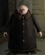 The Addams Family 2 Uncle Fester Trench Coat