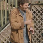 The Adults 2023 Michael Cera Brown Jacket