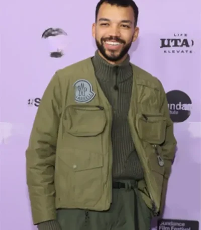 The American Society Of Magical Negroes Aren Green Cotton Jacket
