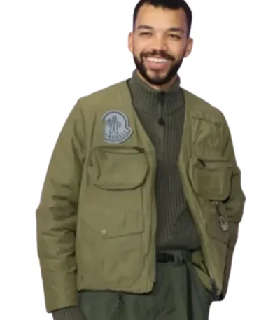 The American Society Of Magical Negroes Aren Green Cotton Jacket