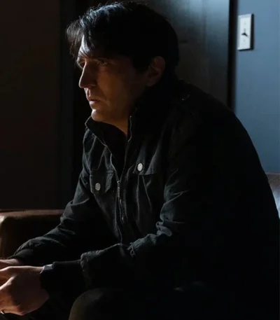 The Boogeyman 2023 David Dastmalchian Black Jacket