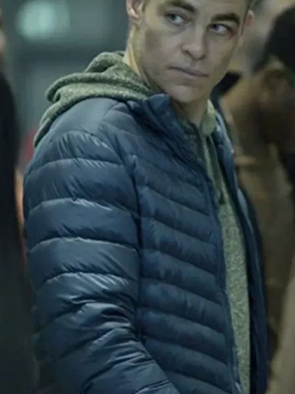 The Contractor Chris Pine Puffer Jacket