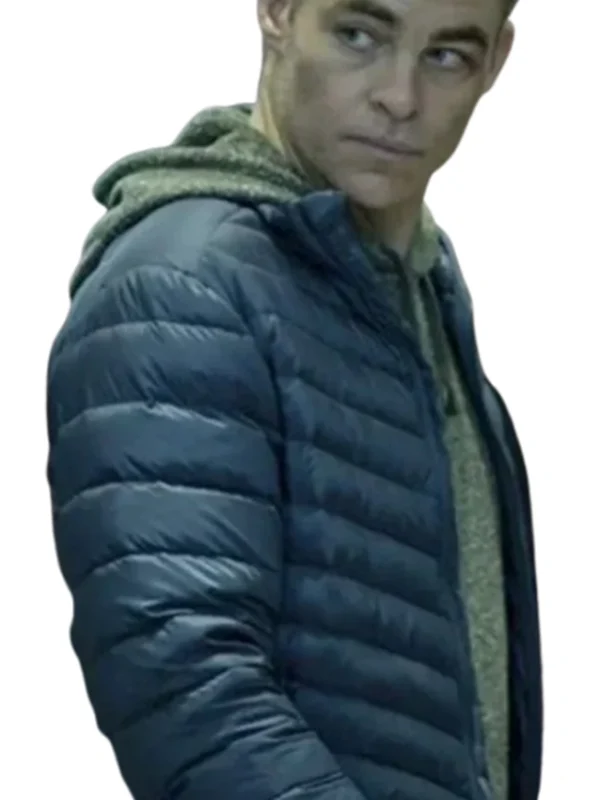 The Contractor Chris Pine Puffer Jacket