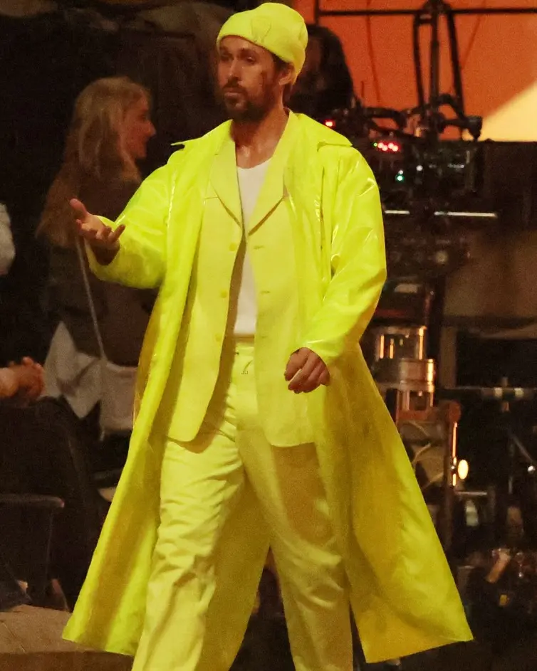 Ryan Gosling Fall Guy Yellow Raincoat Ryan Gosling Fall Guy Yellow Raincoat