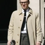The Ipcress File 2022 Harry Palmer Beige Cotton Trench Coat