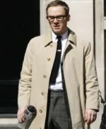The Ipcress File 2022 Harry Palmer Beige Cotton Trench Coat