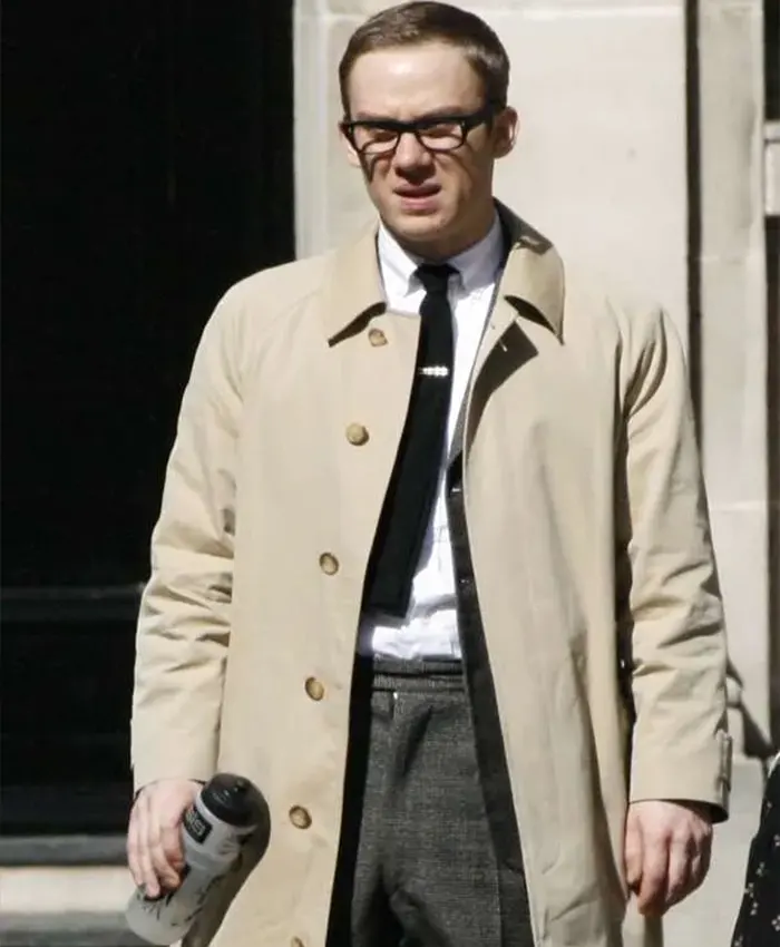 The Ipcress File 2022 Harry Palmer Beige Cotton Trench Coat The Ipcress File 2022 Harry Palmer Beige Cotton Trench Coat