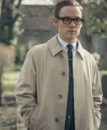 The Ipcress File 2022 Harry Palmer Beige Cotton Trench Coat