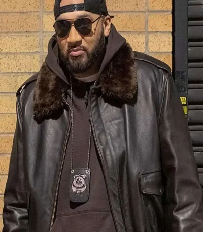 The Kid Mero Desus & Mero Brown Jacket
