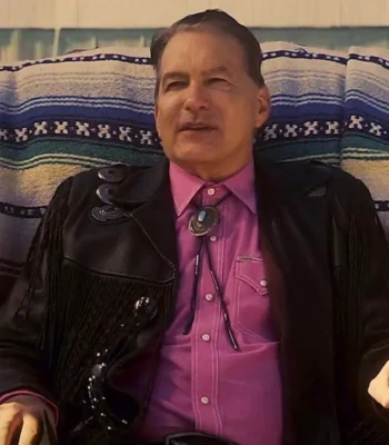 The Last Drive In With Joe Bob Briggs Fringe Leather Jacket