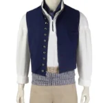The Little Mermaid 2023 Jonah Hauer-King Blue Vest