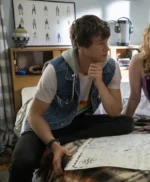 The Map of Tiny Perfect Things Mark Denim Vest
