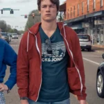 The Map of Tiny Perfect Things Mark Red Jacket