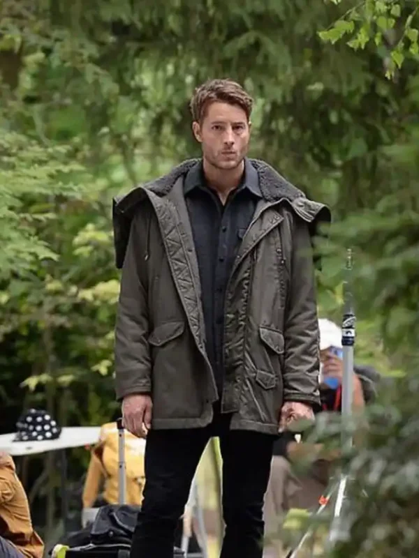 The Noel Diary Justin Hartley Parka Jacket