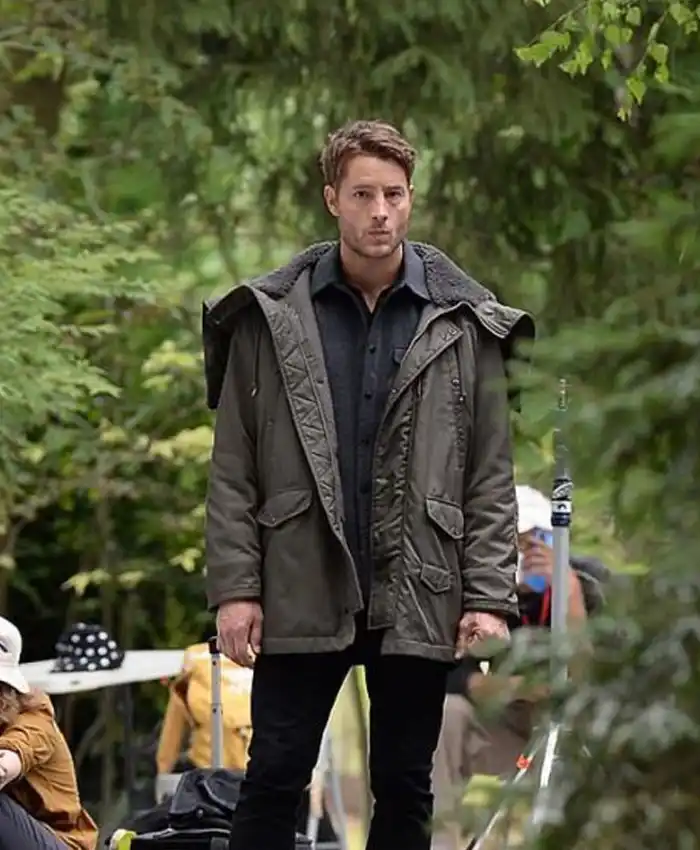 The Noel Diary Justin Hartley Parka Jacket The Noel Diary Justin Hartley Parka Jacket