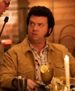 The Righteous Gemstones S03 Danny McBride Beige Trucker Jacket