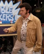 The Righteous Gemstones S03 Danny McBride Beige Trucker Jacket