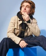 The Starling Girl 2023 Austin Abrams Beige Jacket