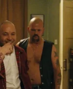 This Is England George Newton Black Leather Vest