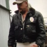 Tiger King Joe Exotic Fur Collar G-1 Bomber Jacket