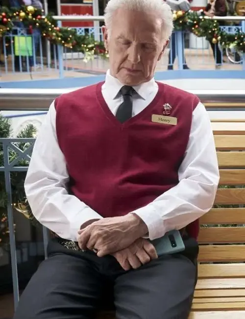 Tom Butler The Holiday Shift 2023 Maroon Vest Tom Butler The Holiday Shift 2023 Maroon Vest