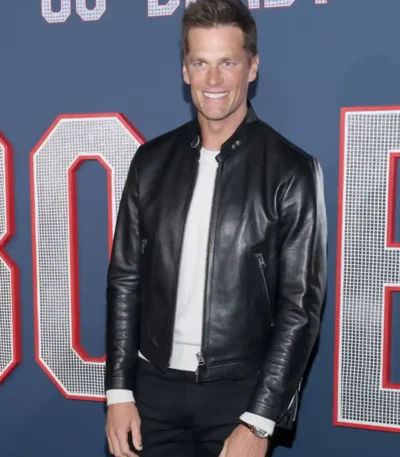 80 for Brady Tom Brady Leather Jacket