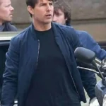 Tom Cruise Mission Impossible 6 Navy Blue Jacket