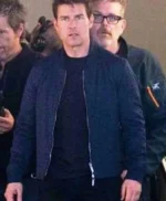 Tom Cruise Mission Impossible 6 Navy Blue Jacket