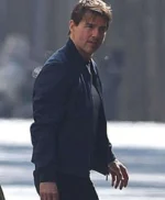 Tom Cruise Mission Impossible 6 Navy Blue Jacket