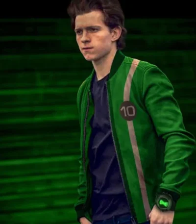 Tom Holland Ben 10 Alien Force Bomber Jacket