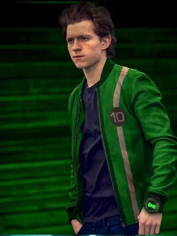 Tom Holland Ben 10 Alien Force Bomber Jacket