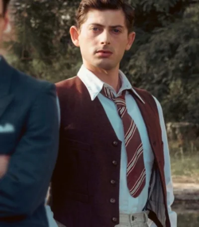 Transatlantic 2023 Thomas Lovegrove Brown Vest