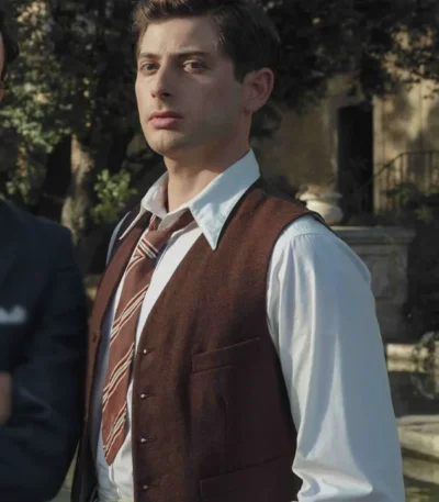 Transatlantic 2023 Thomas Lovegrove Brown Vest