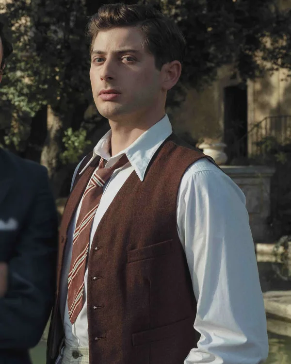 Transatlantic 2023 Thomas Lovegrove Brown Vest Transatlantic 2023 Thomas Lovegrove Brown Vest