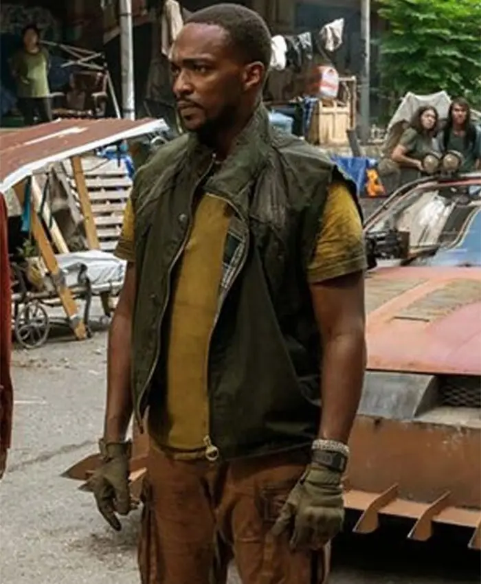 Twisted Metal S01 Anthony Mackie Green Vest Twisted Metal S01 Anthony Mackie Green Vest
