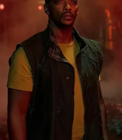 Twisted Metal S01 Anthony Mackie Green Vest