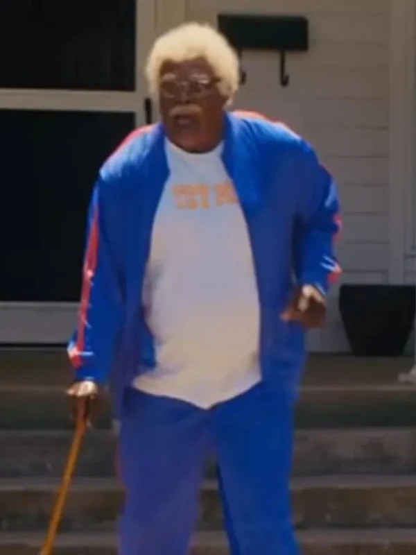 Tyler Perry’s A Madea Homecoming Blue Bomber Jacket