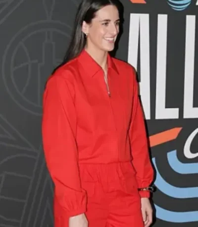 All-Star Game 2026 Caitlin Clark Red Jacket
