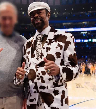 Walt Frazier Cow Suit