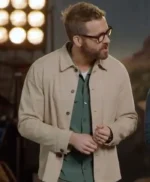 Welcome to Wrexham Ryan Reynolds Beige Jacket