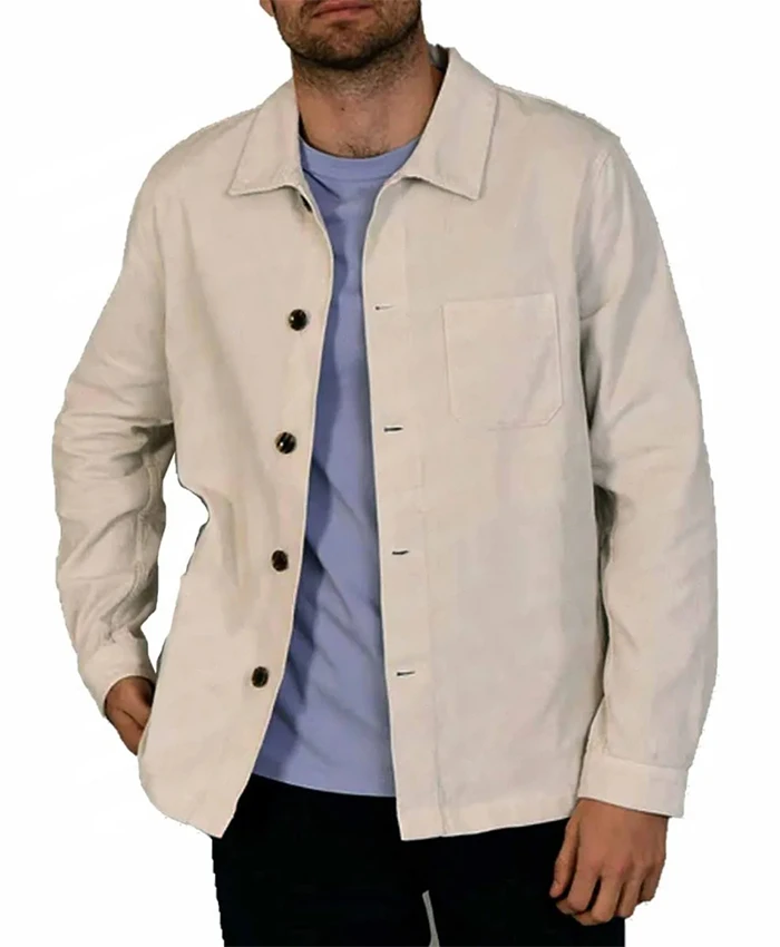 Welcome to Wrexham Ryan Reynolds Beige Jacket Welcome to Wrexham Ryan Reynolds Beige Jacket