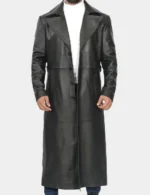 Wesley Snipes Blade Leather Trench Coat