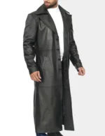 Wesley Snipes Blade Leather Trench Coat