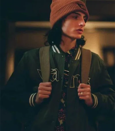 When You Finish Saving the World 2022 Finn Wolfhard Bomber Jacket