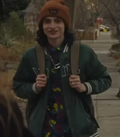 When You Finish Saving the World 2022 Finn Wolfhard Bomber Jacket