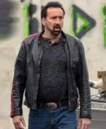 Willy’s Wonderland The Janitor Black Leather Jacket