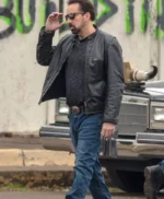 Willy’s Wonderland The Janitor Black Leather Jacket