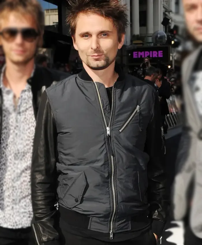 World War Z 2 Matt Bellamy Bomber Jacket World War Z 2 Matt Bellamy Bomber Jacket
