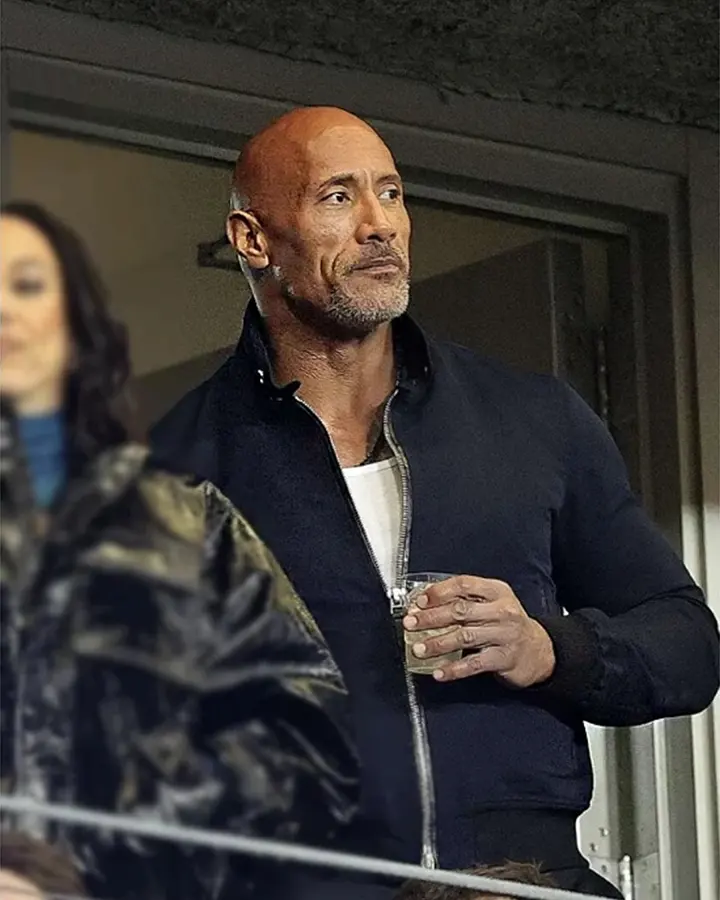 XFL 2023 Dwayne Johnson Bomber Jacket XFL 2023 Dwayne Johnson Bomber Jacket