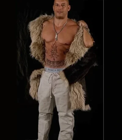 Return of Xander Cage Style Shearling Trench Coat
